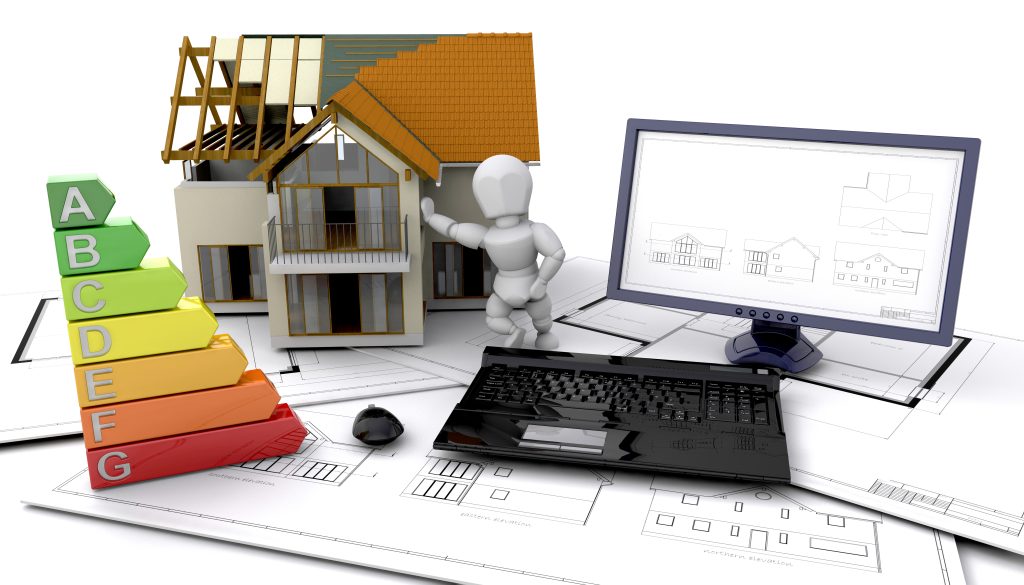 Cotes Energetiques 3d D Une Maison En Construction 1024x585